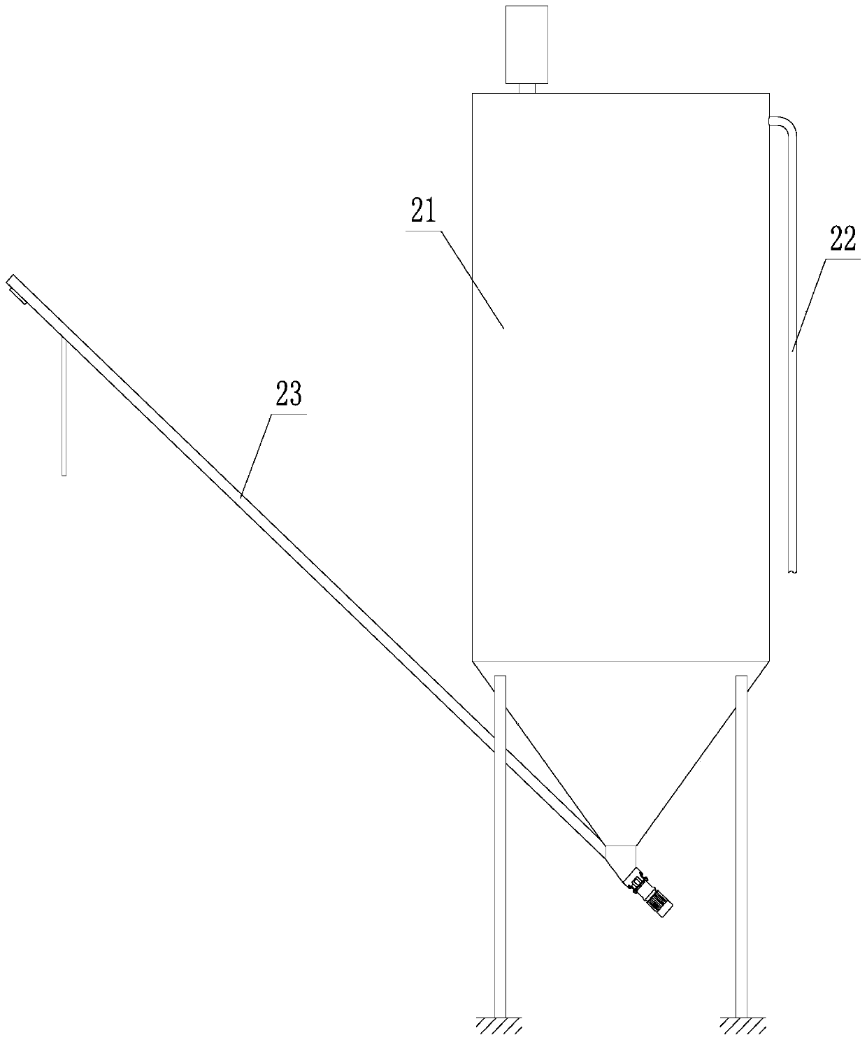 A mixer suitable for 3D molding of large complex geological models