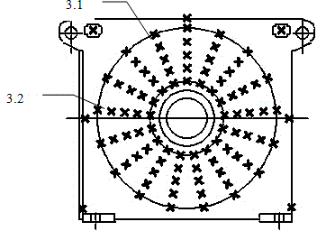 Prediction module and test method for motor vibration characteristics under working state