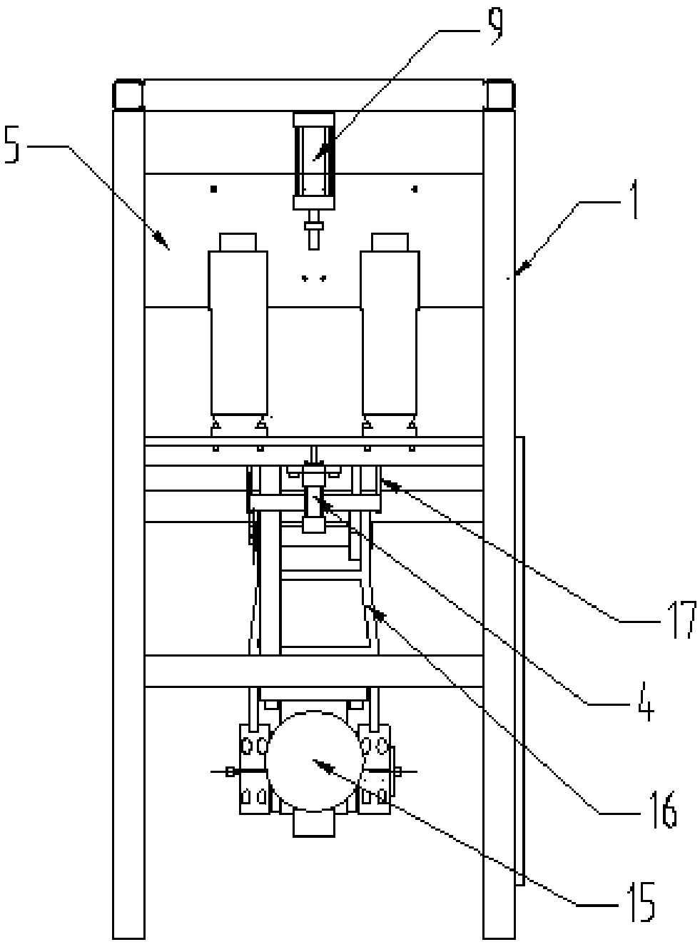 Integrated machine for machining of FC-3 aluminum rails