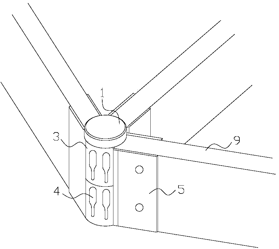 Modularized combined box body and connecting component thereof