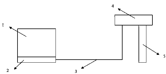 Auxiliary device for detecting sapphire crystal bar defects