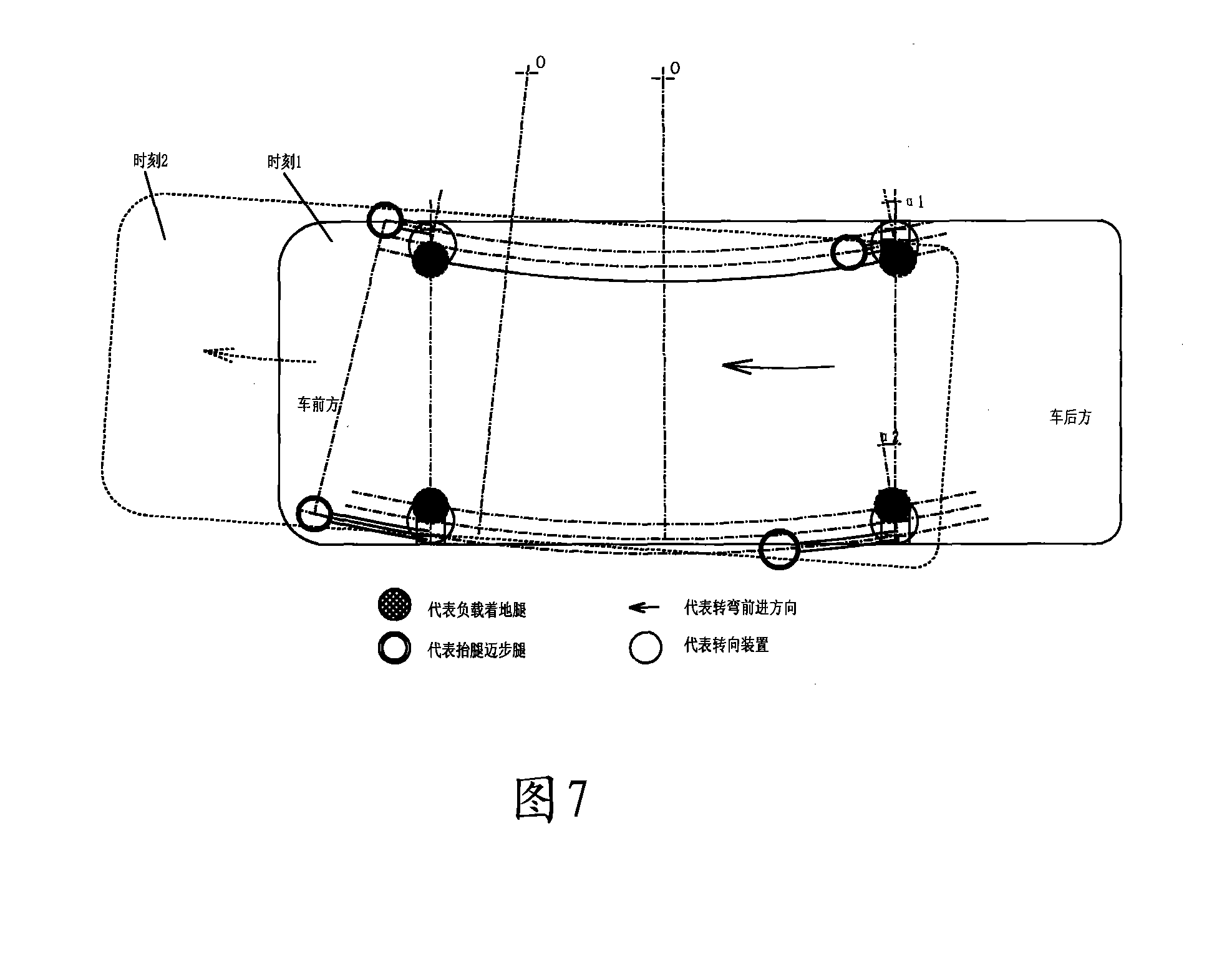 Double-leg single-support hydraulic walking equipment and walking vehicle