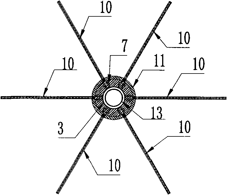 Soil borrowing device for extra-large open caisson and using method of soil borrowing device