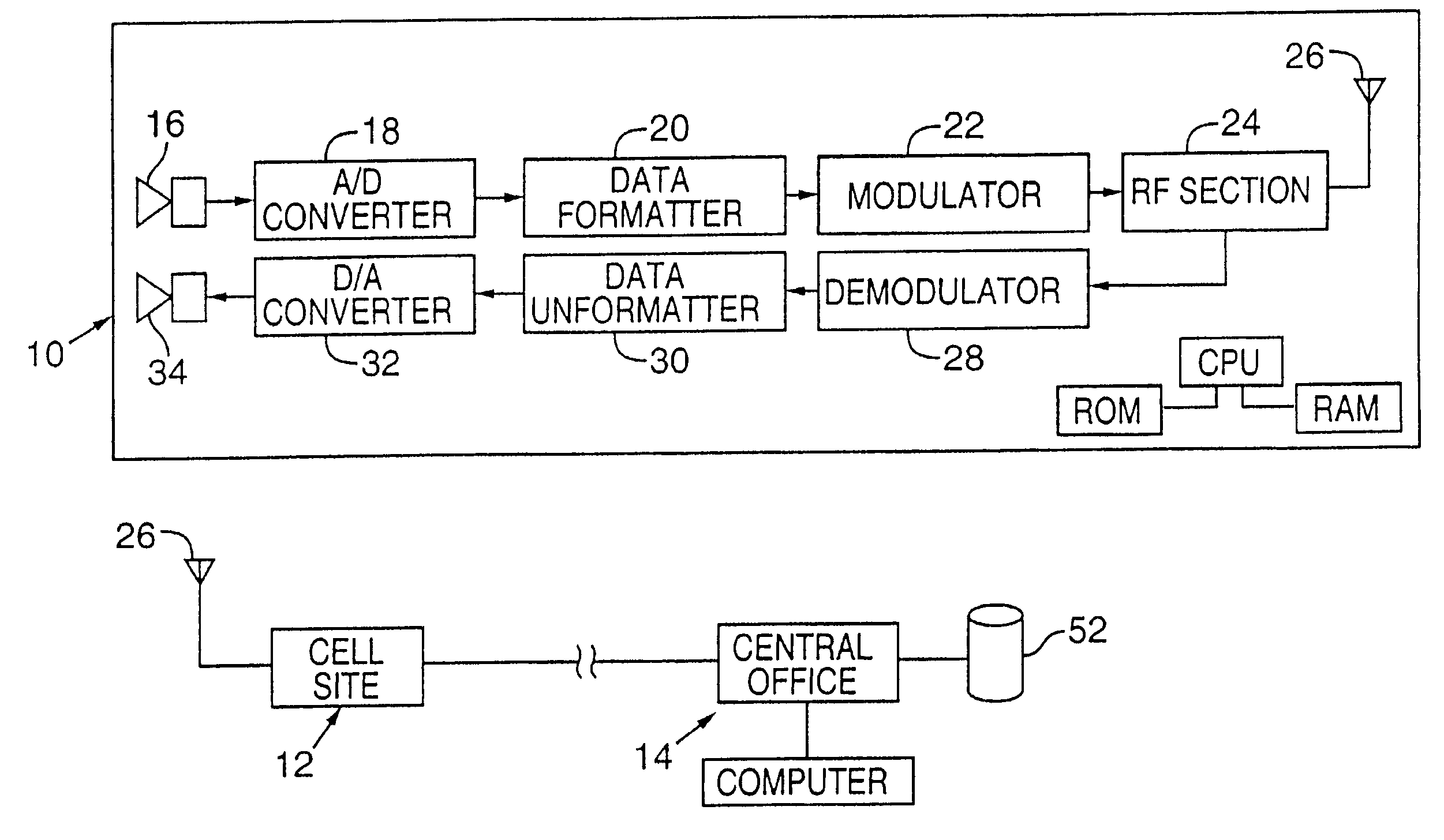 Wireless methods and devices employing plural-bit data derived from audio information