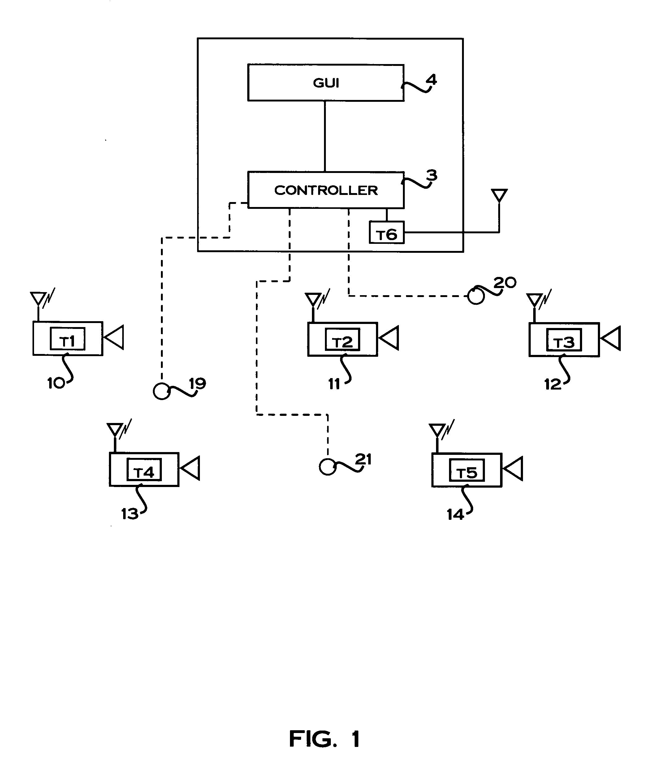 Method and system for automatically determining the camera field of view in a camera network