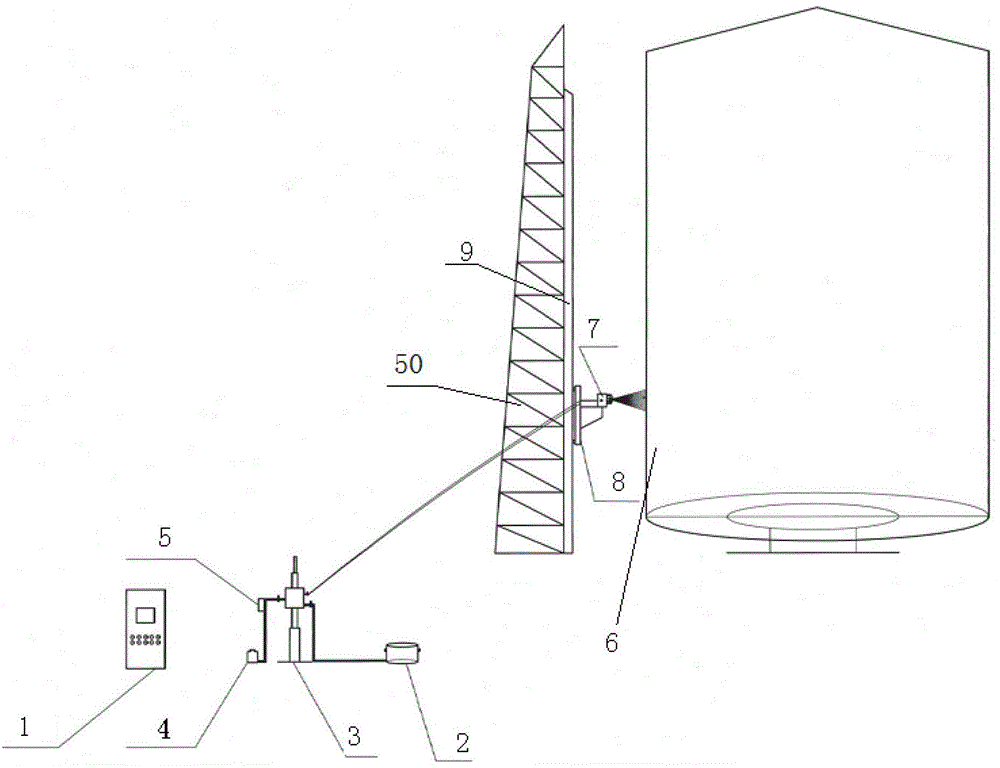 Glass reinforced plastic forming method and glass reinforced plastic forming system