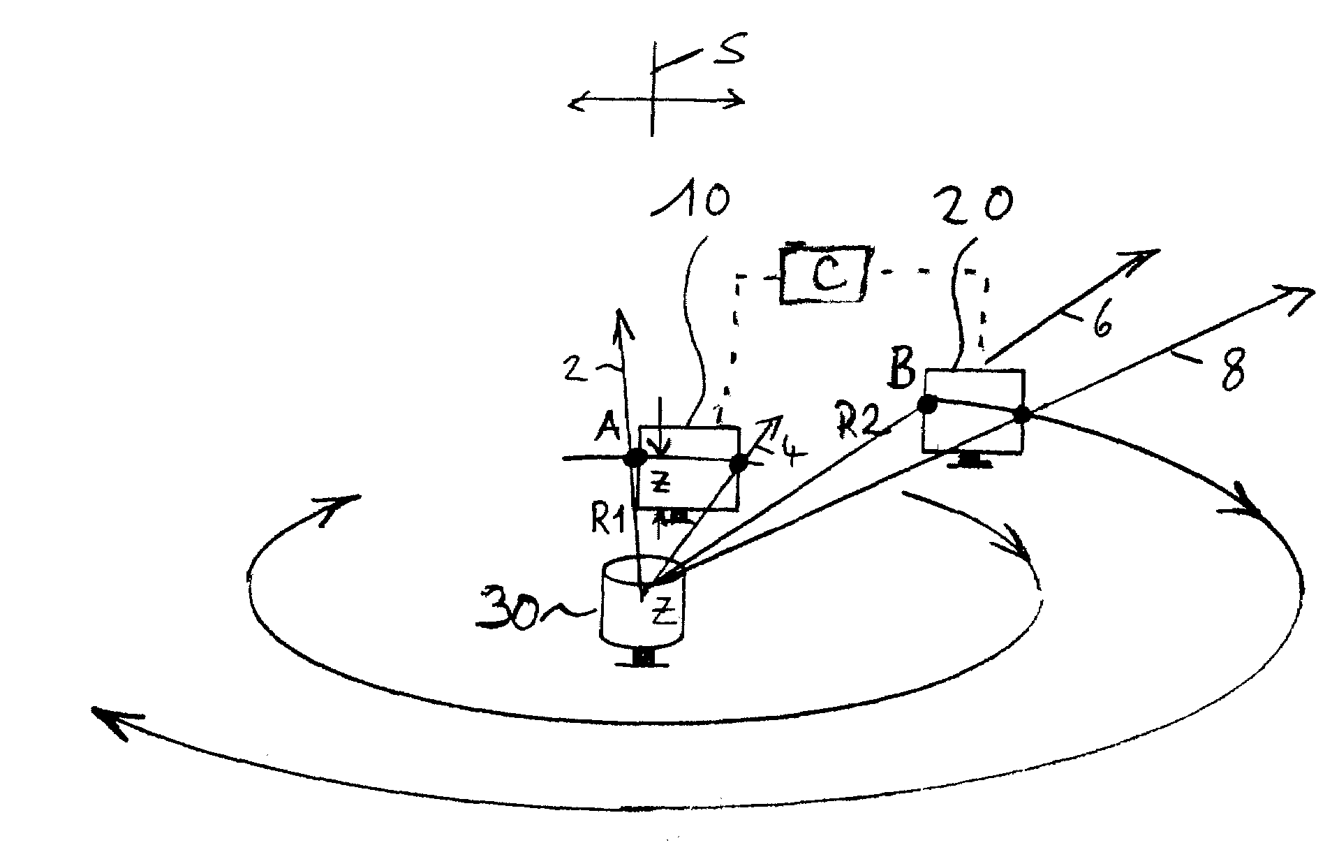 Method of determining the flatness of a foundation to which a building structure, machinery or equipment is to be mounted