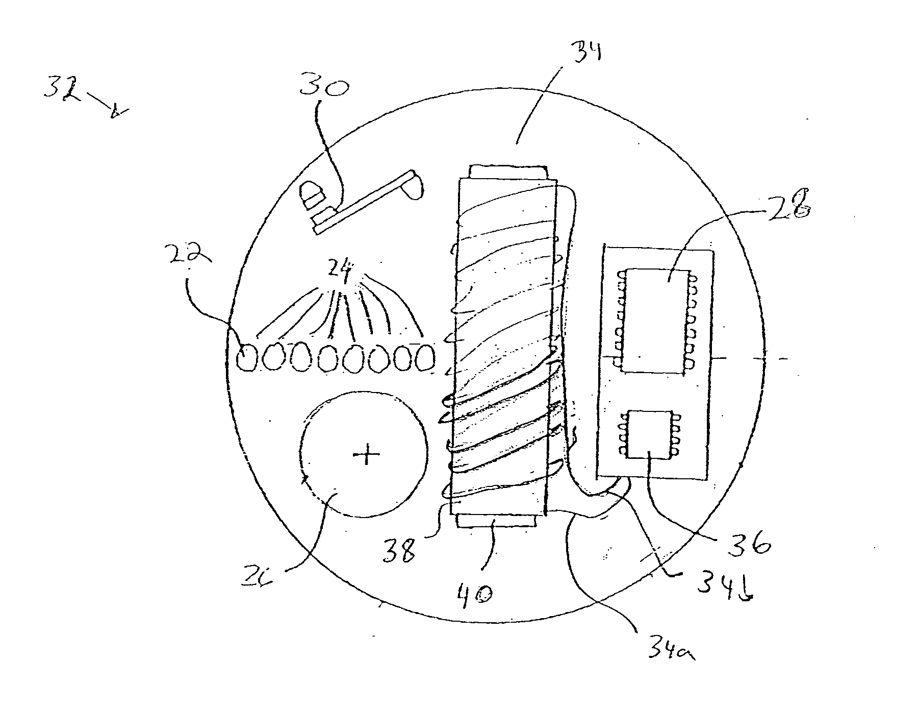 Rotating toy with rotation measurement means