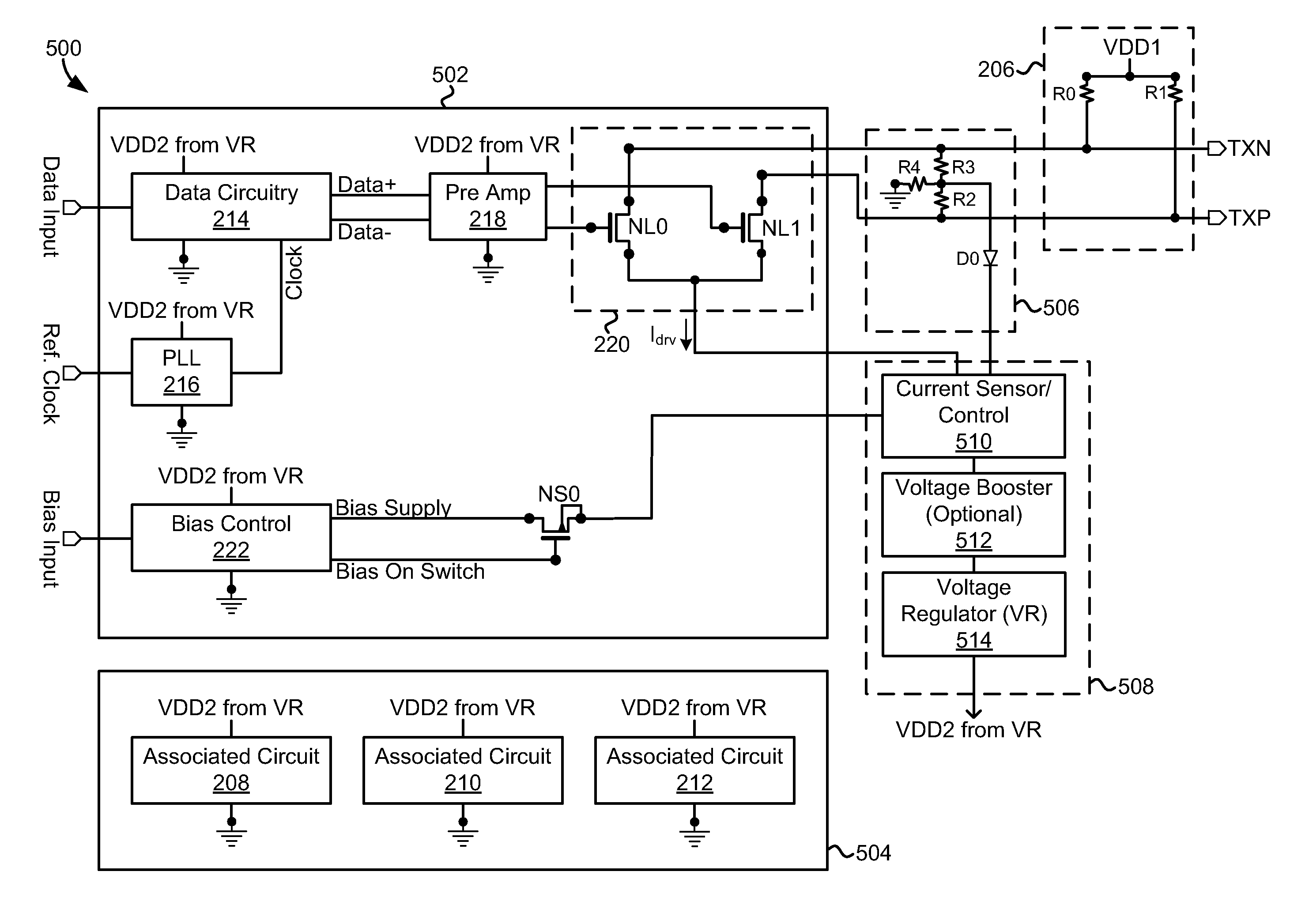 Systems and methods for powering a charging circuit of a communications interface