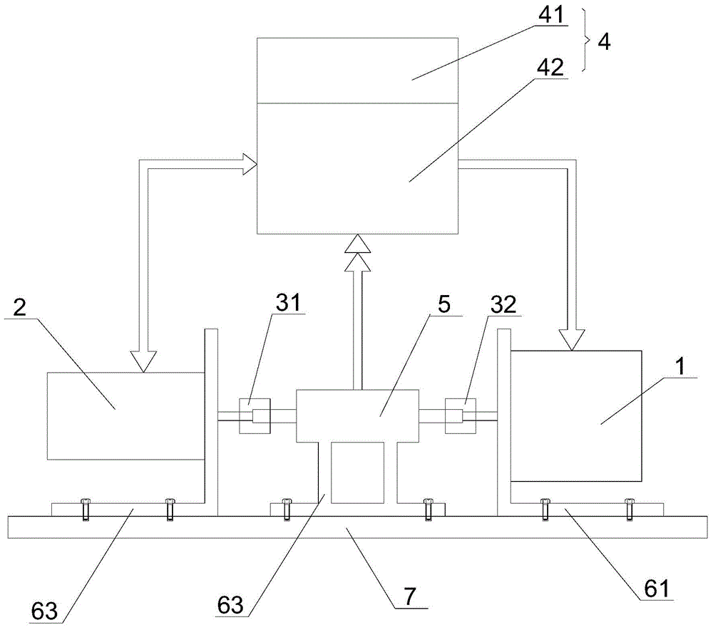 Permanent magnet motor characteristic quantity measuring device and torque coefficient measuring method