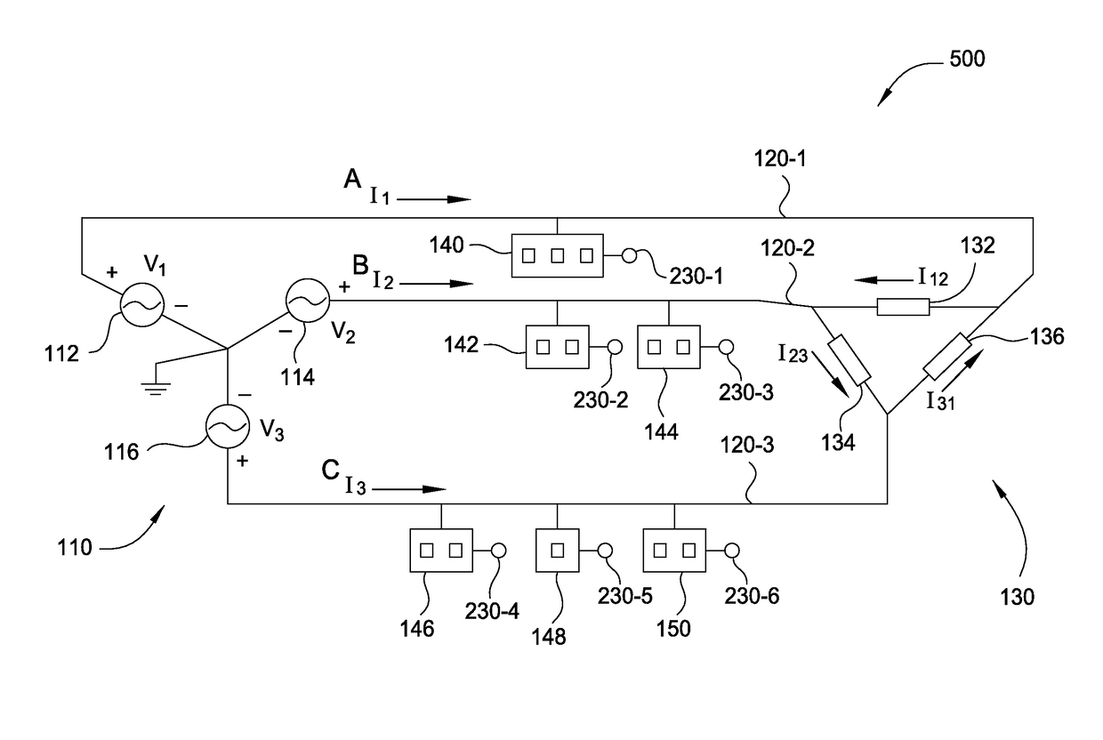 Determining electric grid topology via a zero crossing technique