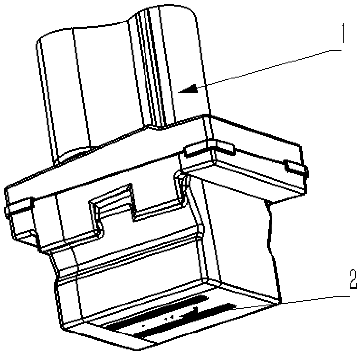 Method for enhancing creep resistance of ceramic mold core through customization