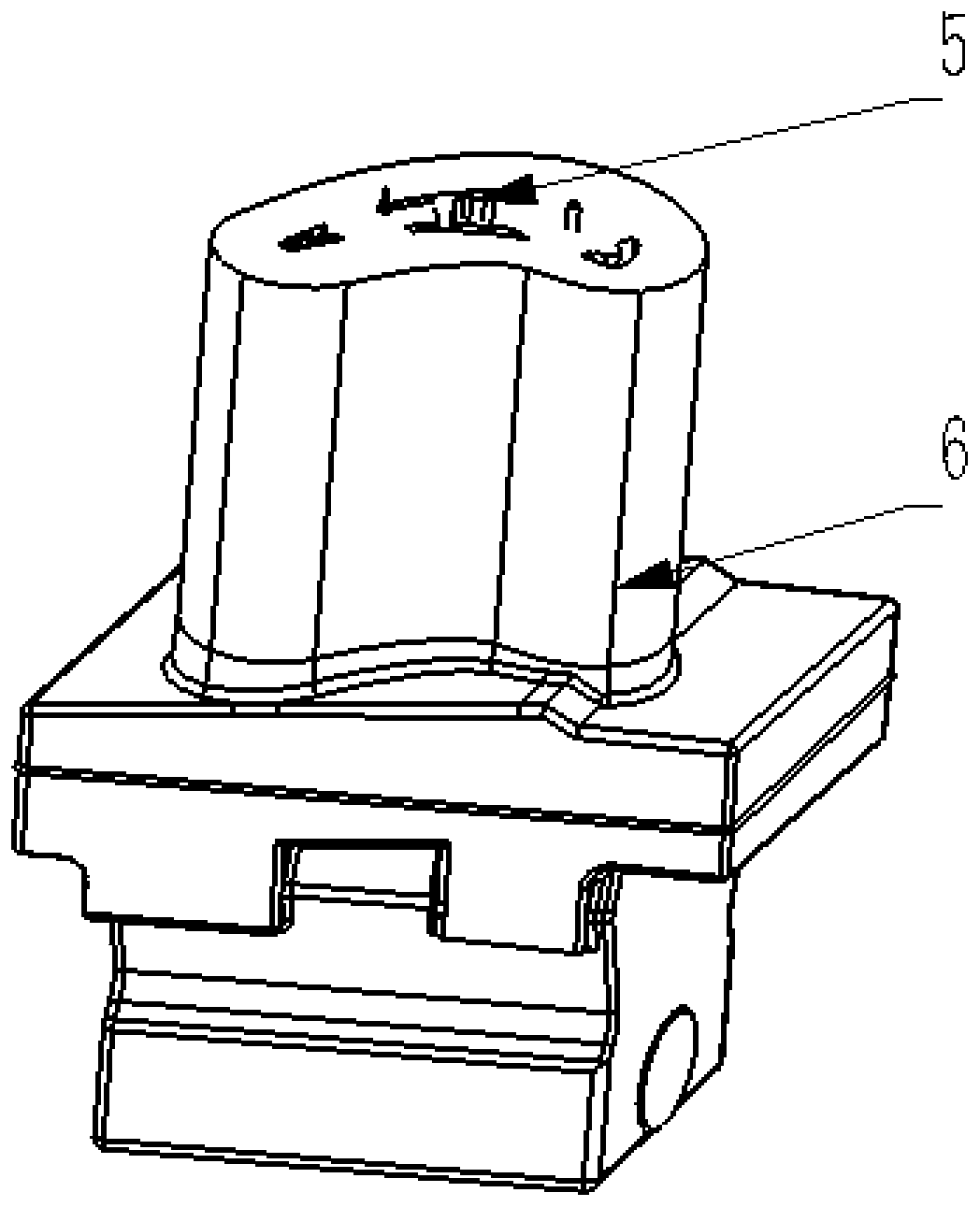 Method for enhancing creep resistance of ceramic mold core through customization