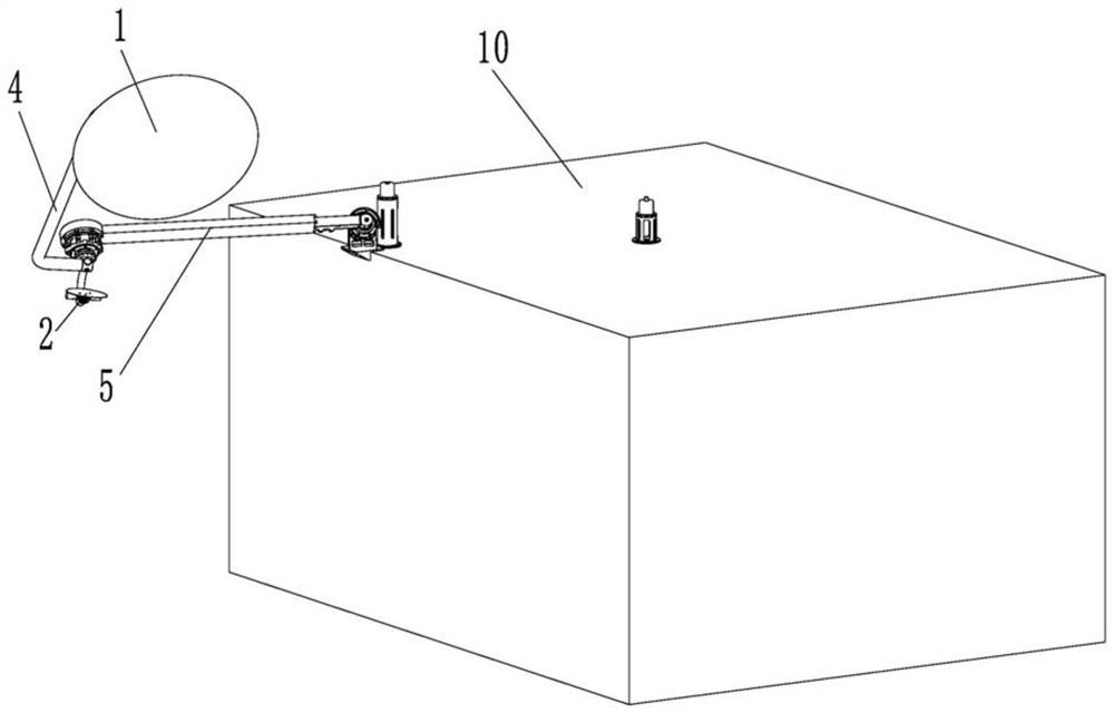 Folding type multi-dimensional unfolding mechanism for spatial load