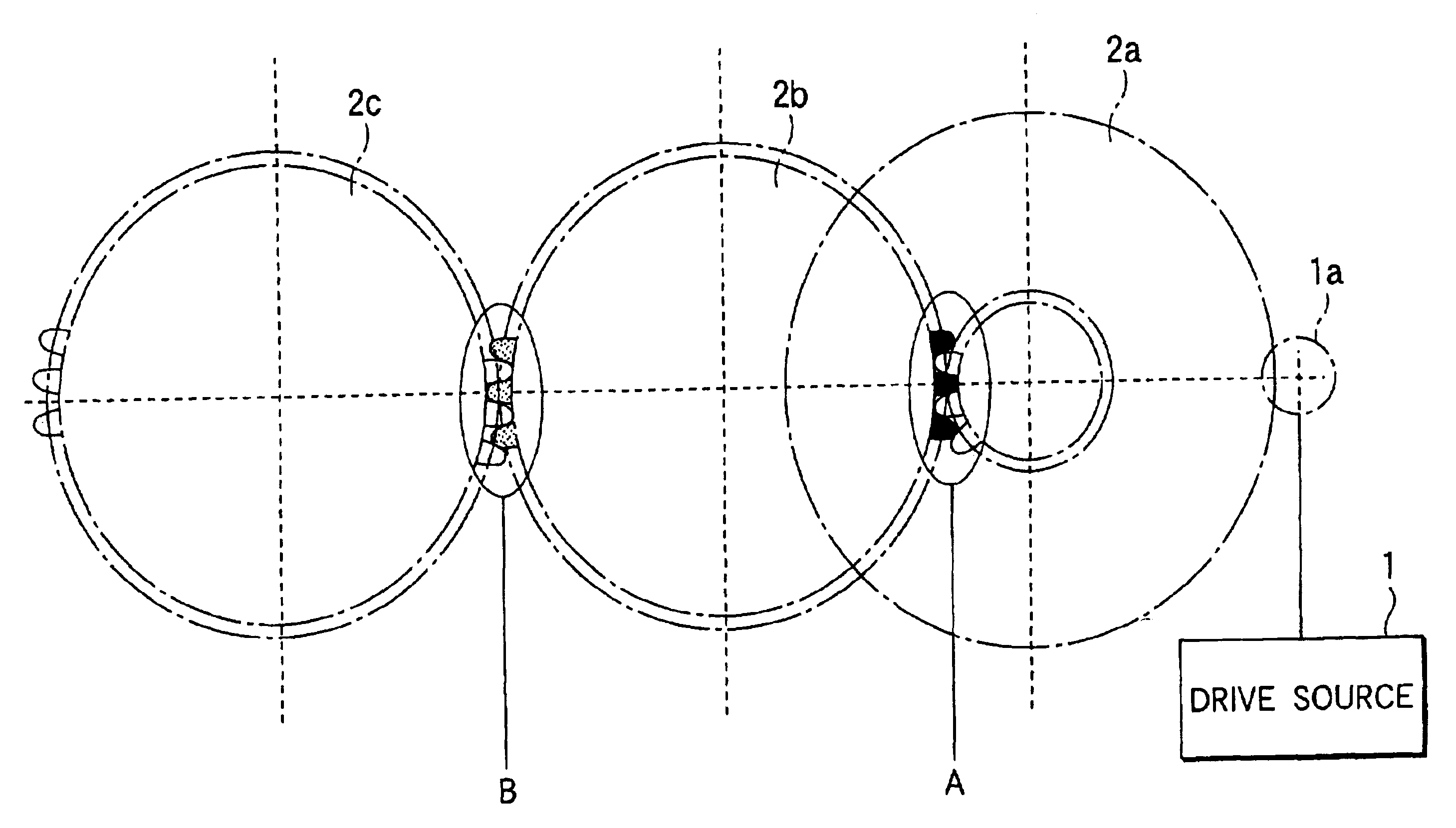 Driving apparatus and image formation apparatus using the driving apparatus