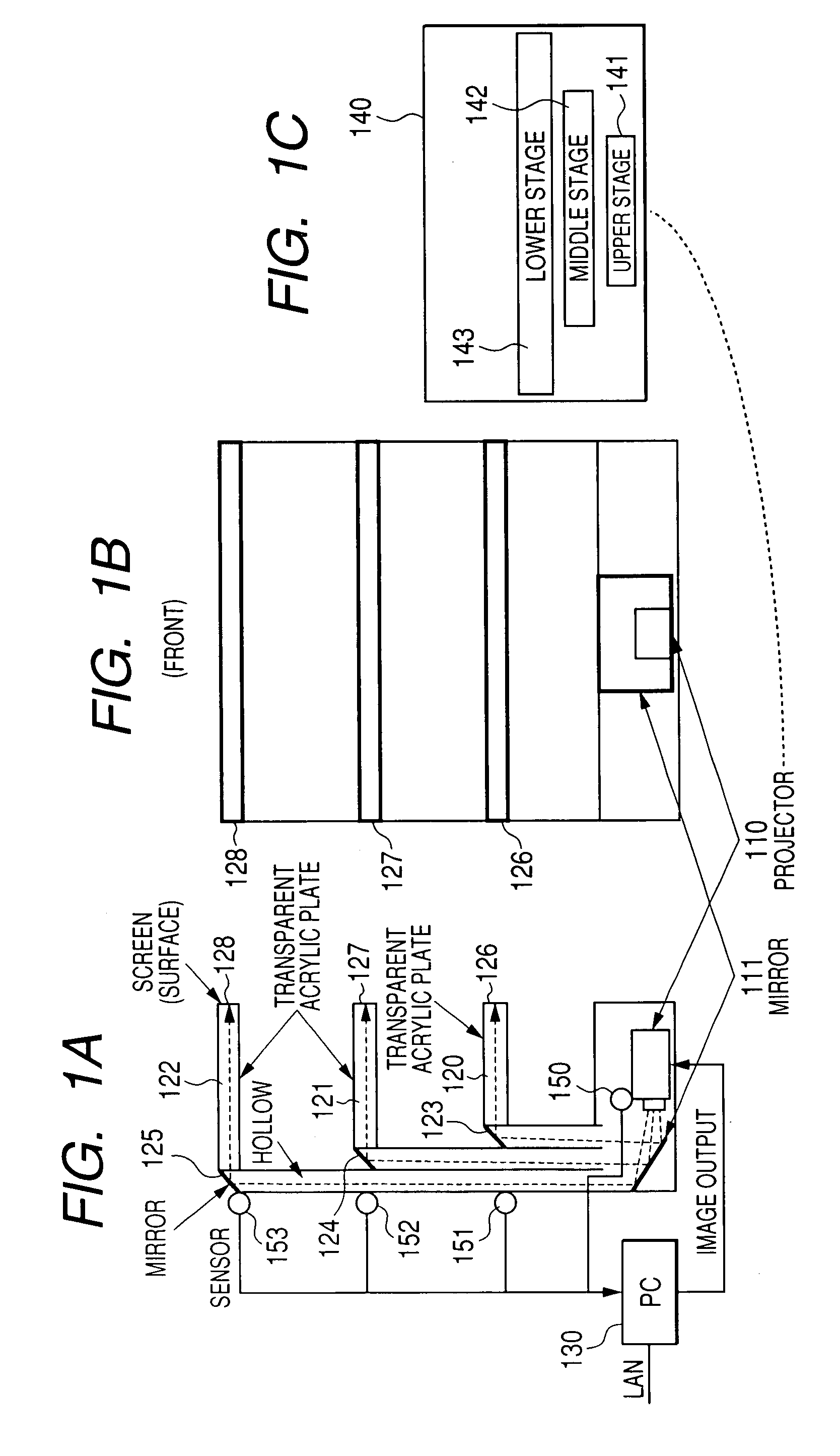 Shelf-like display machine and image display method