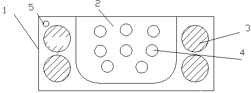 Easily-dismountable welding composite baffle