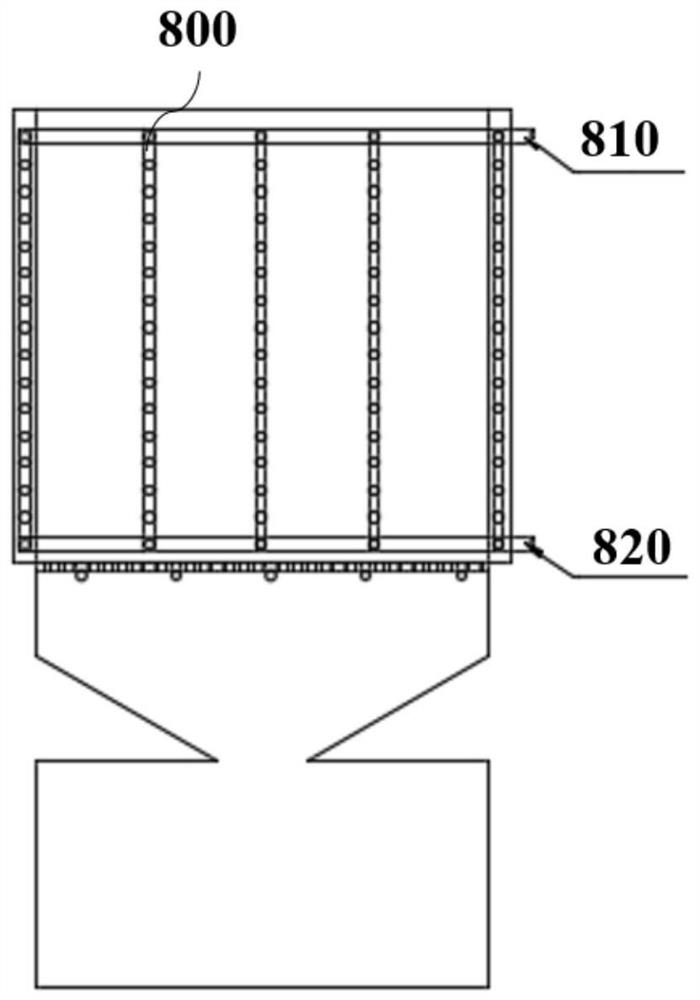 Granular quicklime fixed bed dehydration and deodorization system and operation method thereof