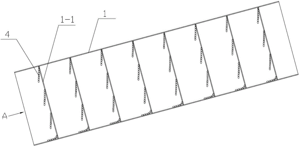 Impurity separating equipment for soft sheet material