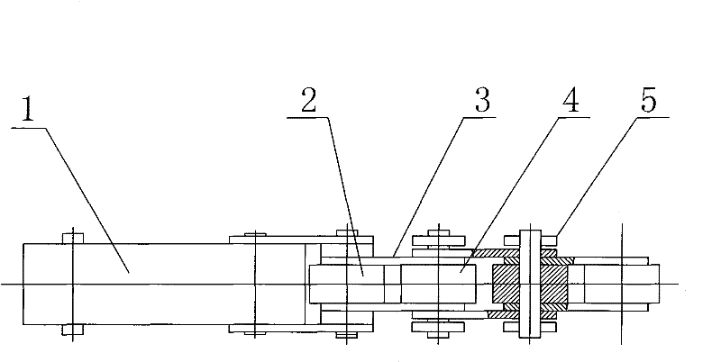 Irregular borehole-type counter weight device for operating equipment of curved track