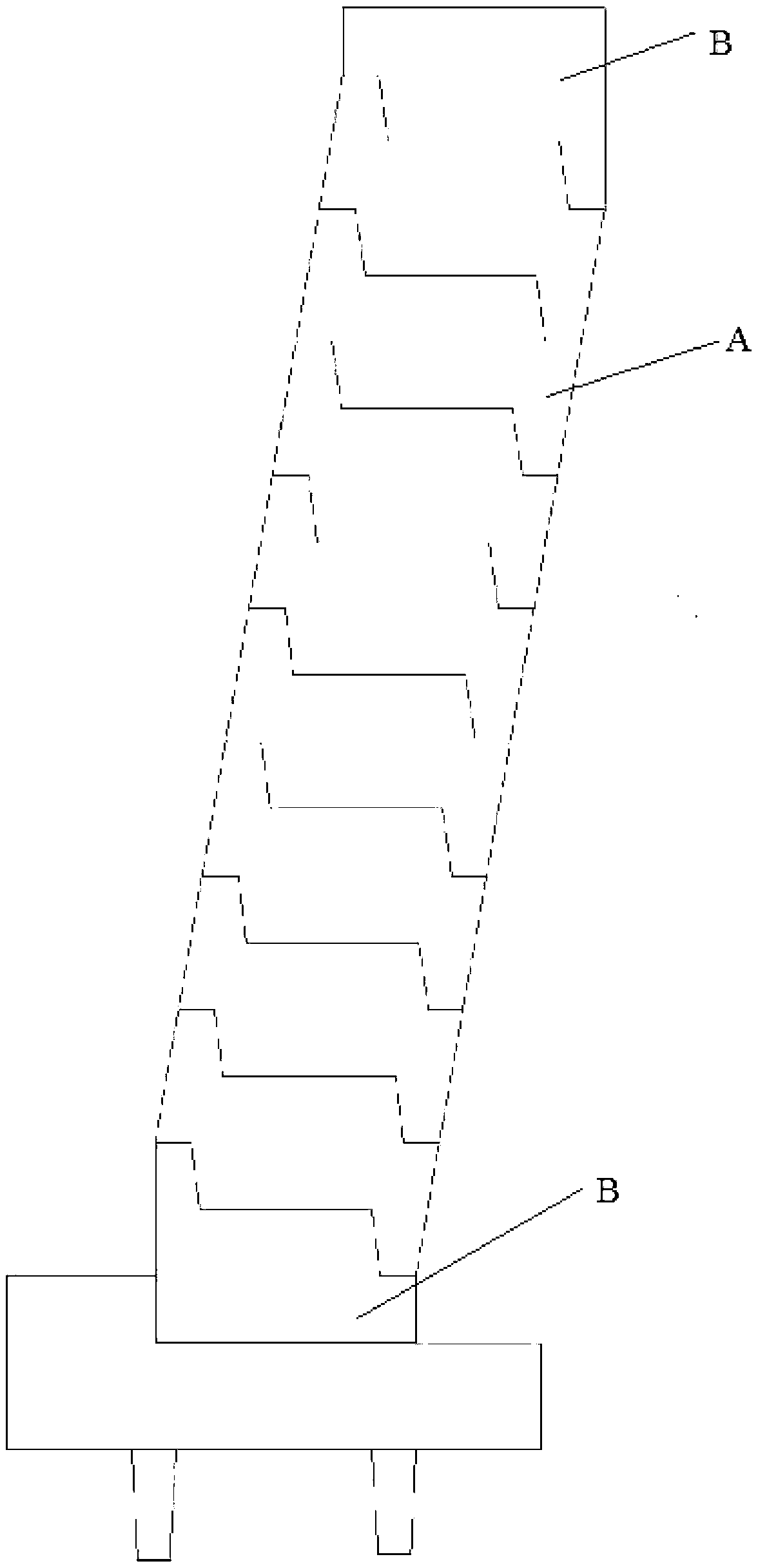 Special shaped block and retaining wall