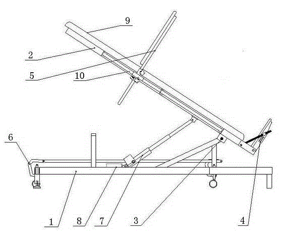 Portable rehabilitation bed