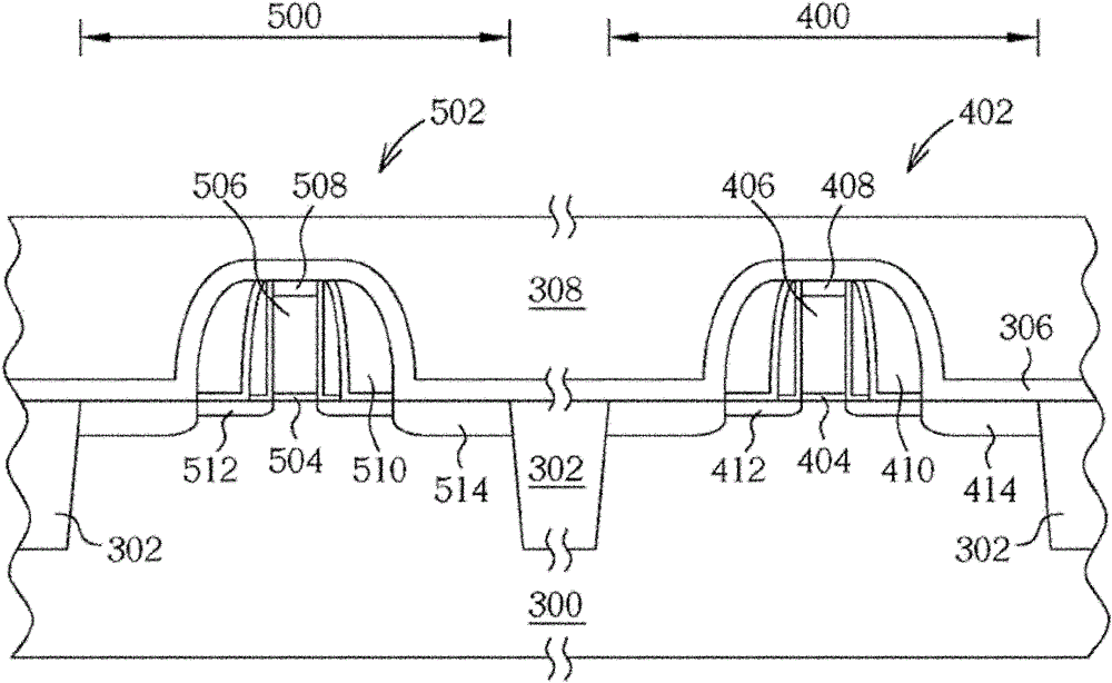 Method for manufacturing semiconductor element with metal gate