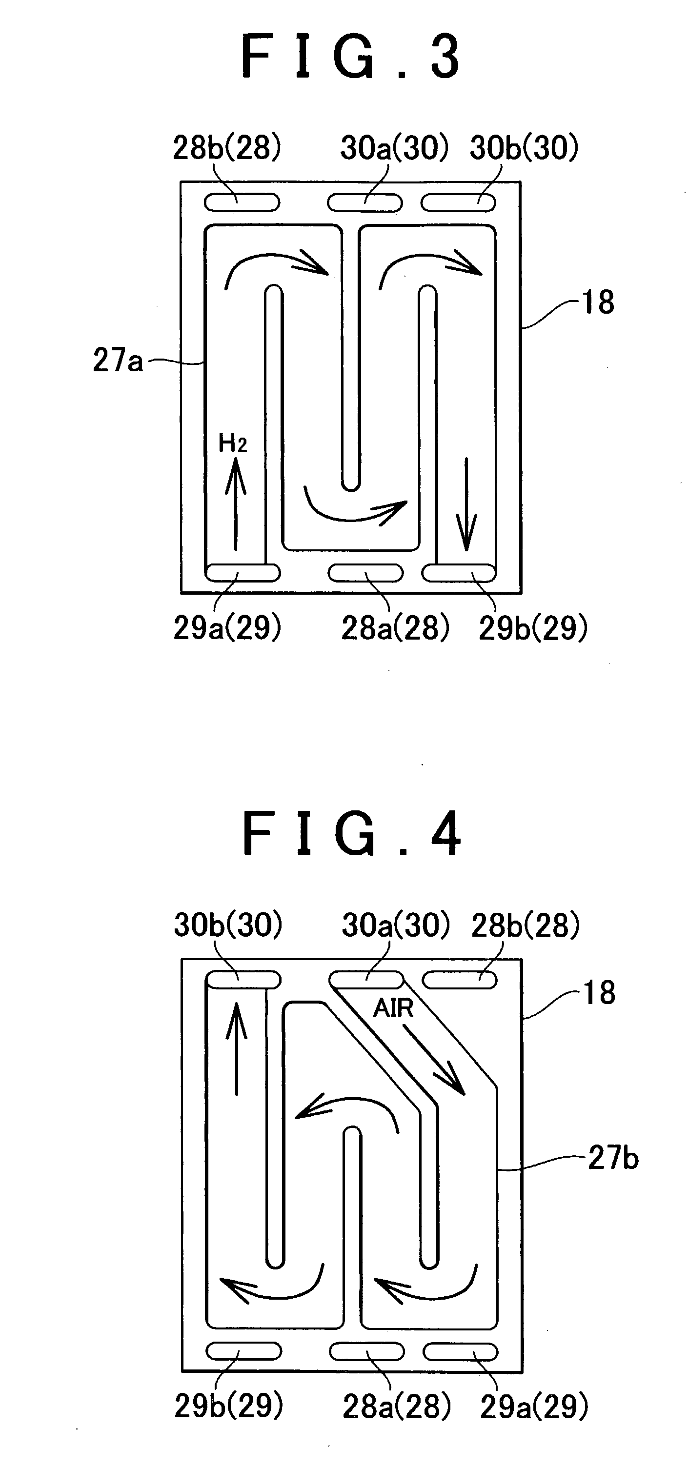 Fuel cell stack structure