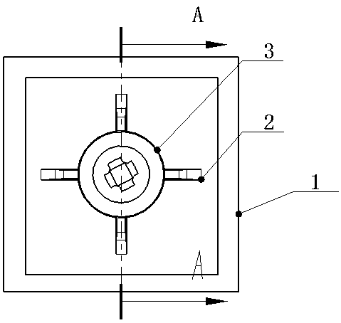 Automobile plastic part assembling structure