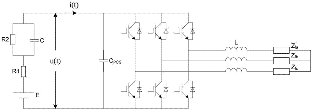 Method for detecting internal resistance of storage battery in energy storage system on line