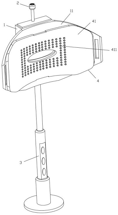 Method and device for improving English pronunciation quality through tactile sense