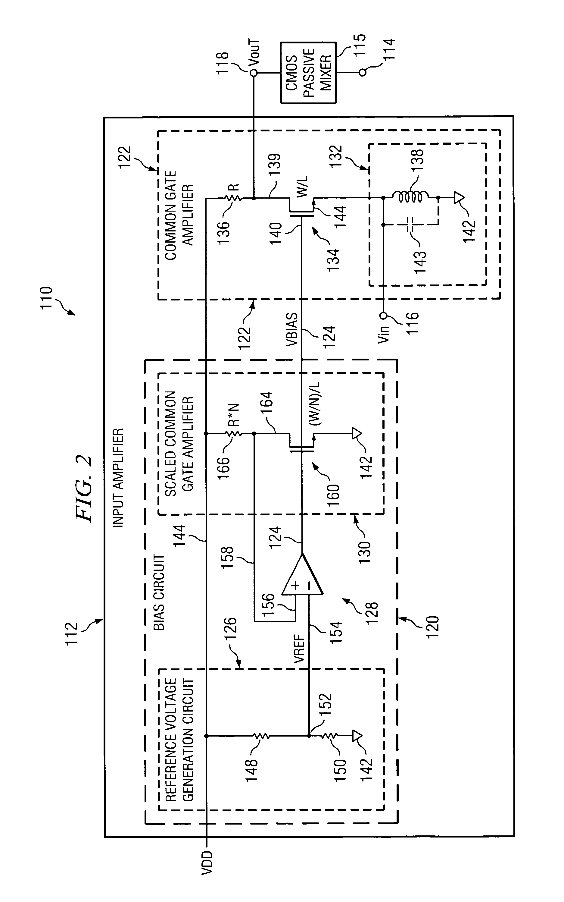 Method and system for amplifying a signal