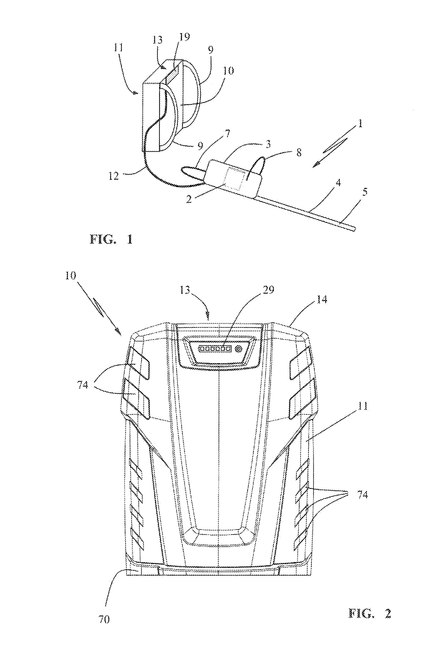 Rechargeable battery pack for an electrical load