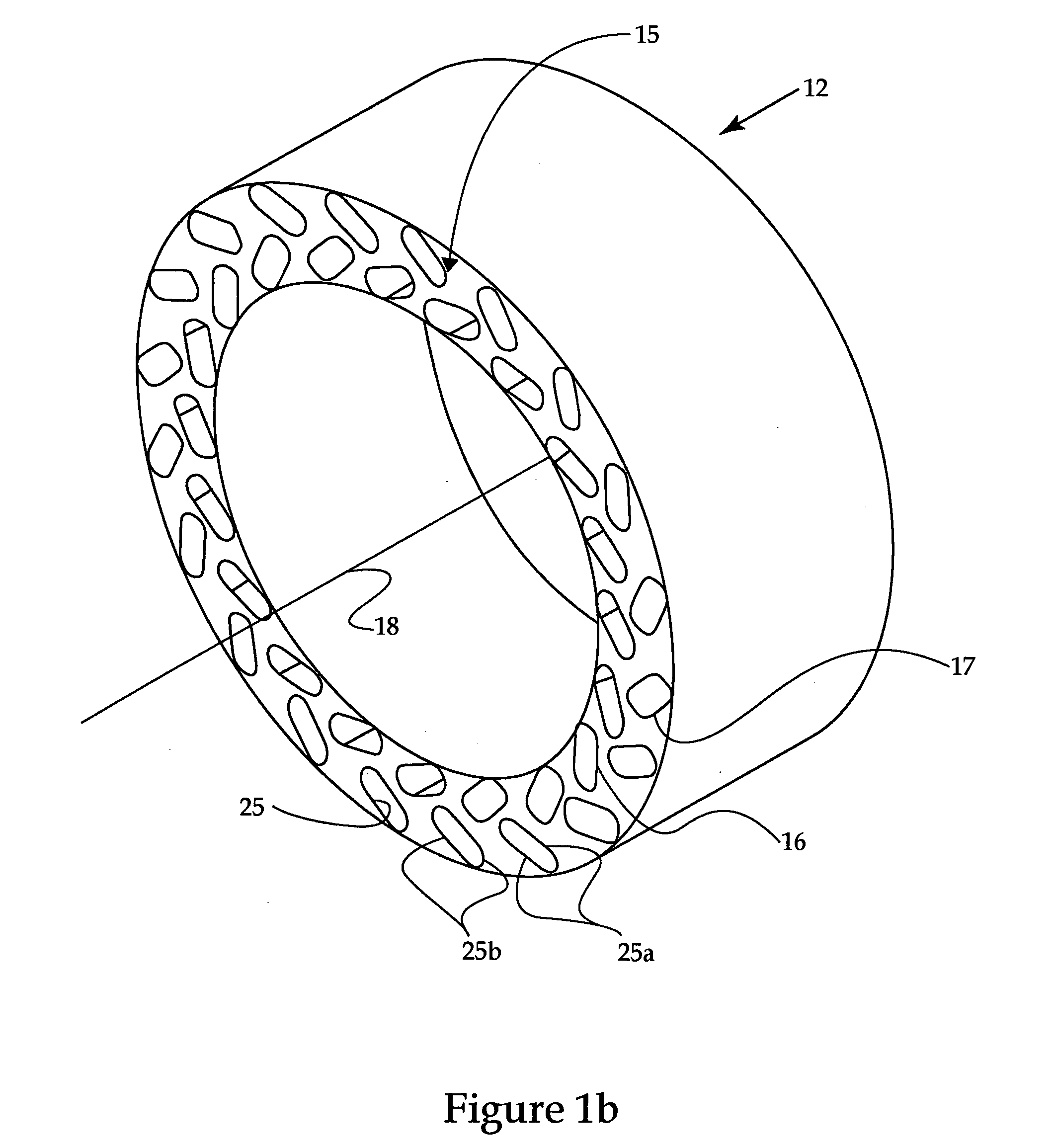 Solid suspended work machine tire