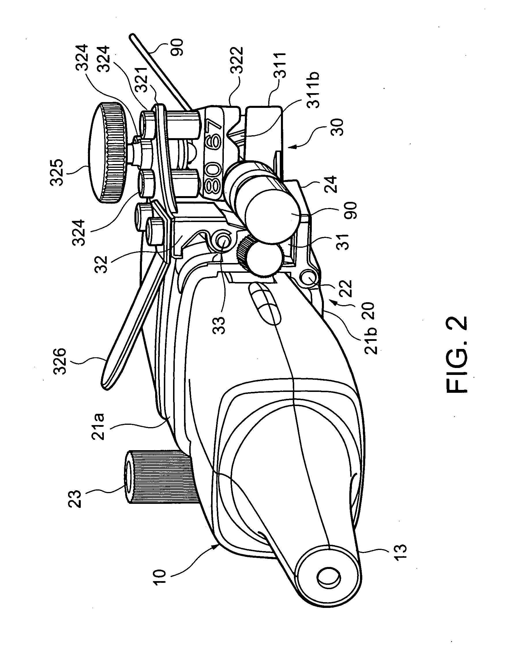 Paracentesis needle holder