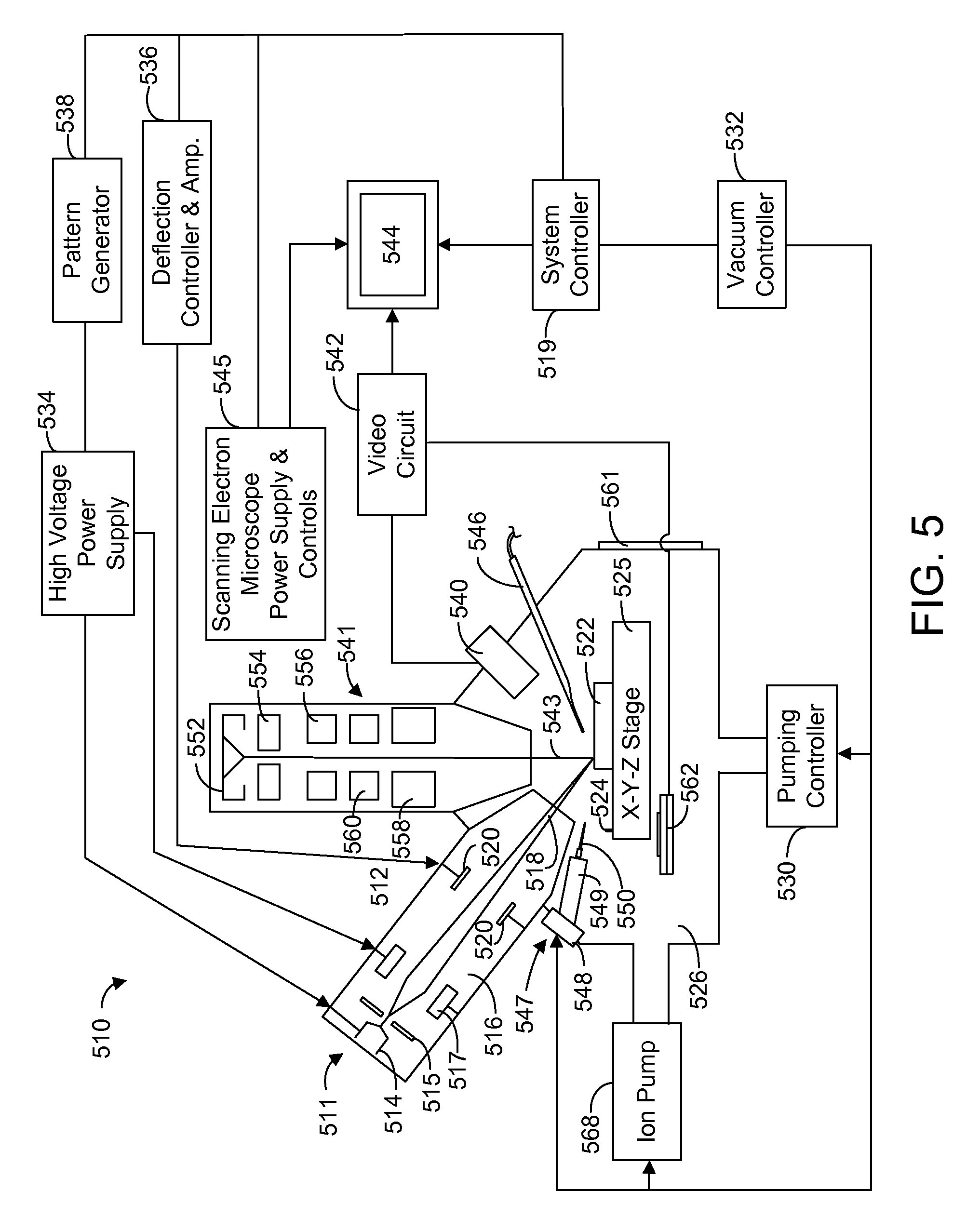 High selectivity, low damage electron-beam delineation etch