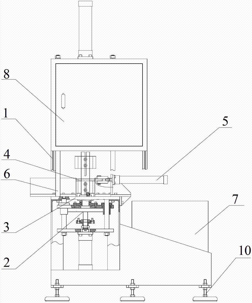 Motor stator coil shaping machine