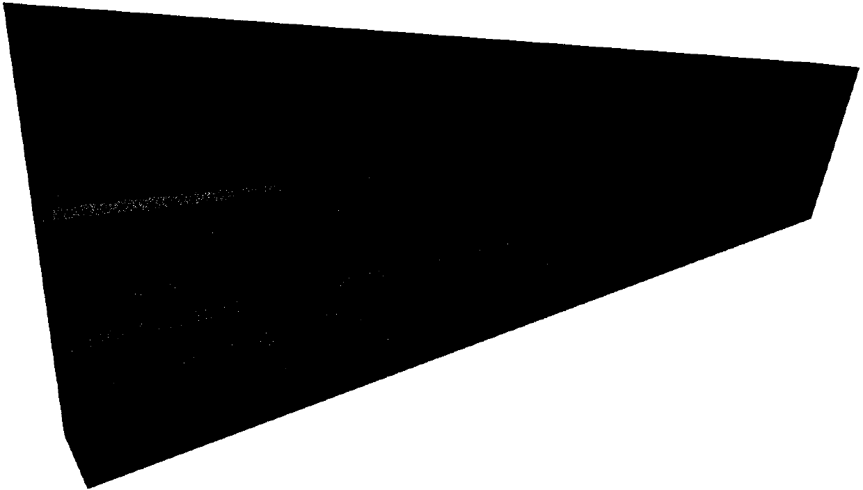 Computer numerical simulation method with consideration of worked out section of caving zone