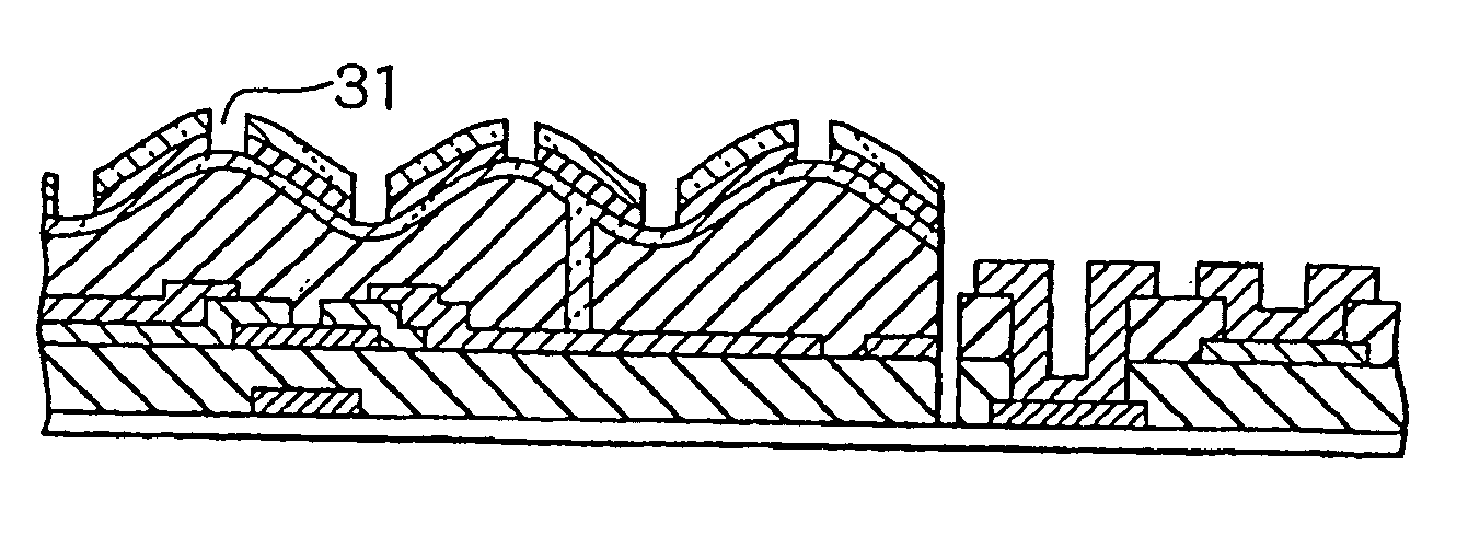 Semi-transmission type liquid crystal display which reflects incident light coming from outside to provide a display light source and transmits light from a light source at the back