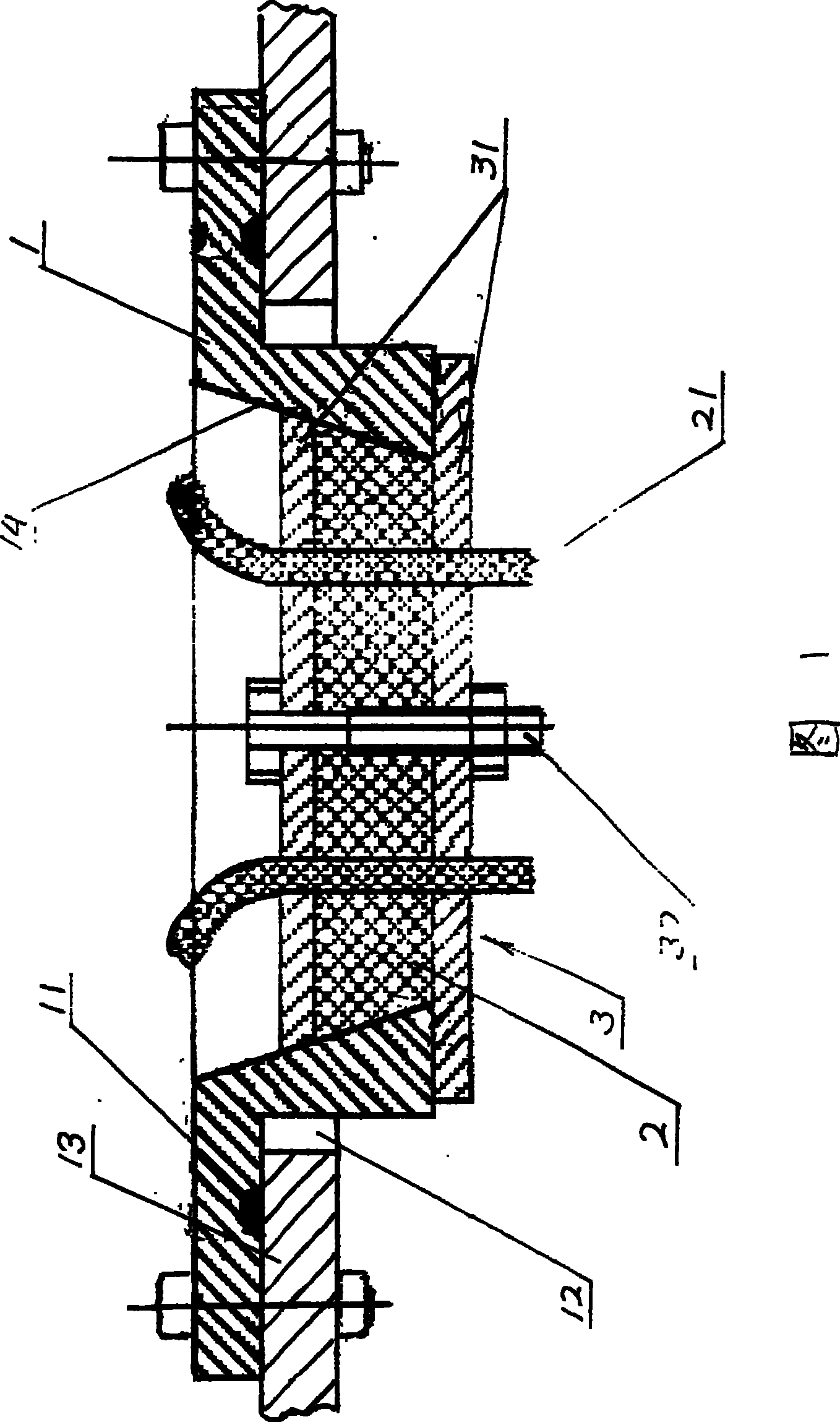 Sealing equipment of sealed hole