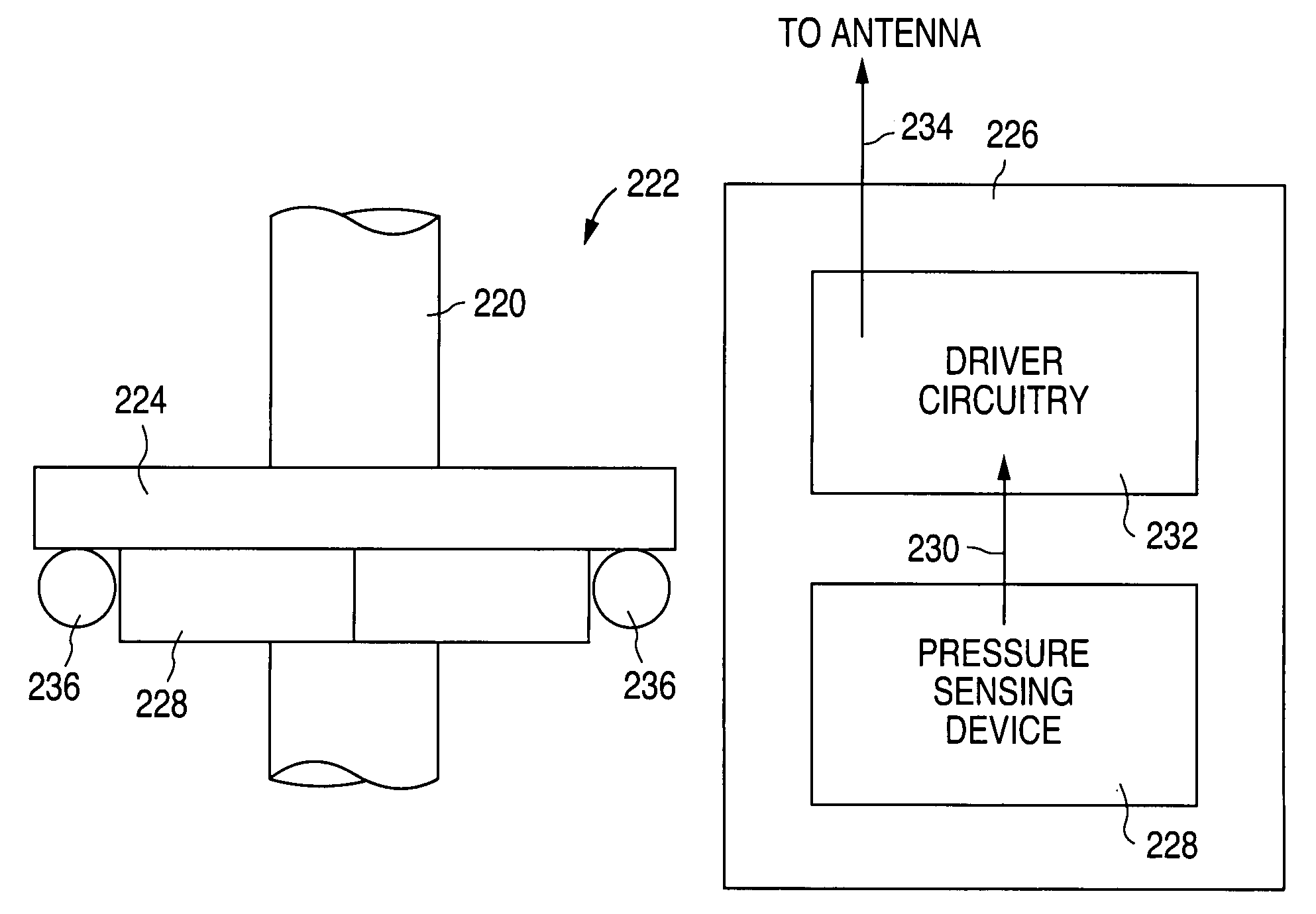 Wireless pressure sensing Schrader valve