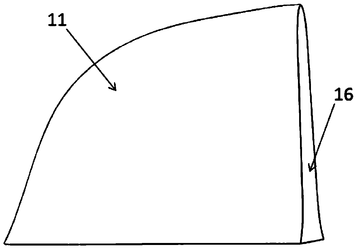 Novel vortex generator for wind turbine blade