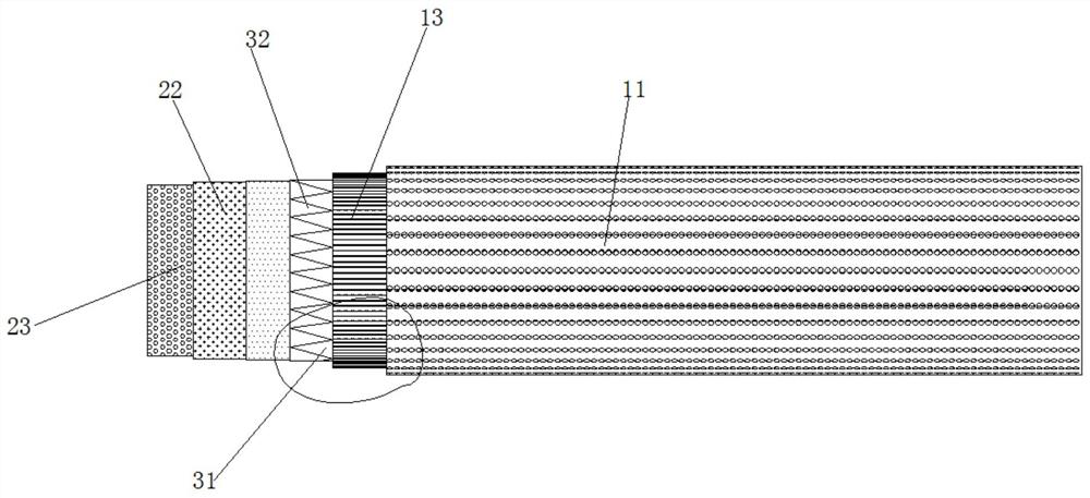 Small-caliber tissue-improved composite artificial blood vessel