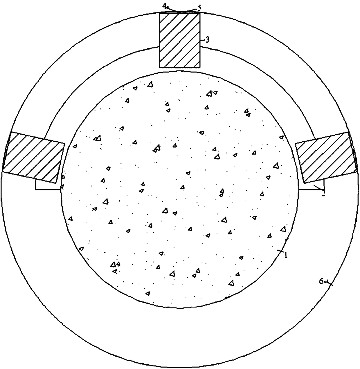 Wall protecting device and hole-wall pressure testing method