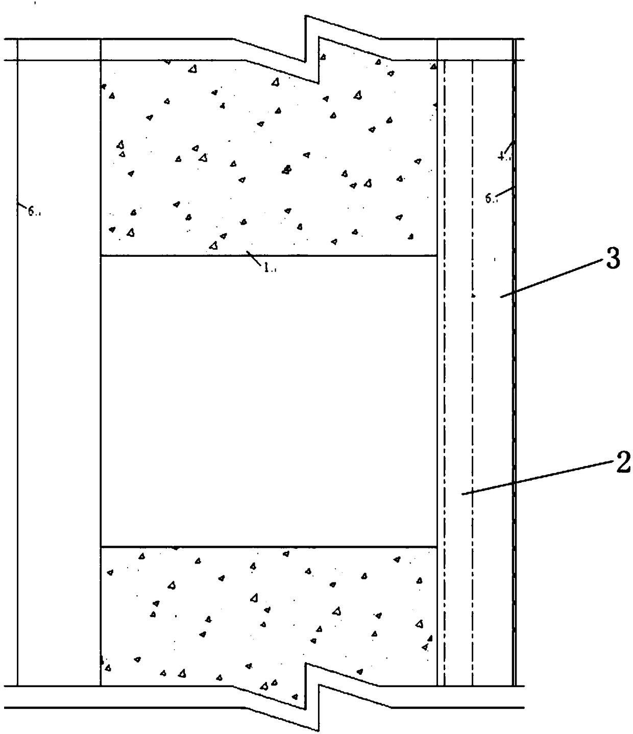 Wall protecting device and hole-wall pressure testing method