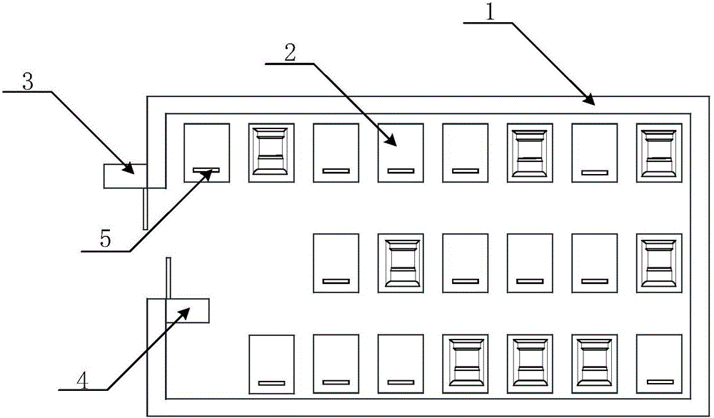 Parking lock intelligent wireless control system based on parking lot