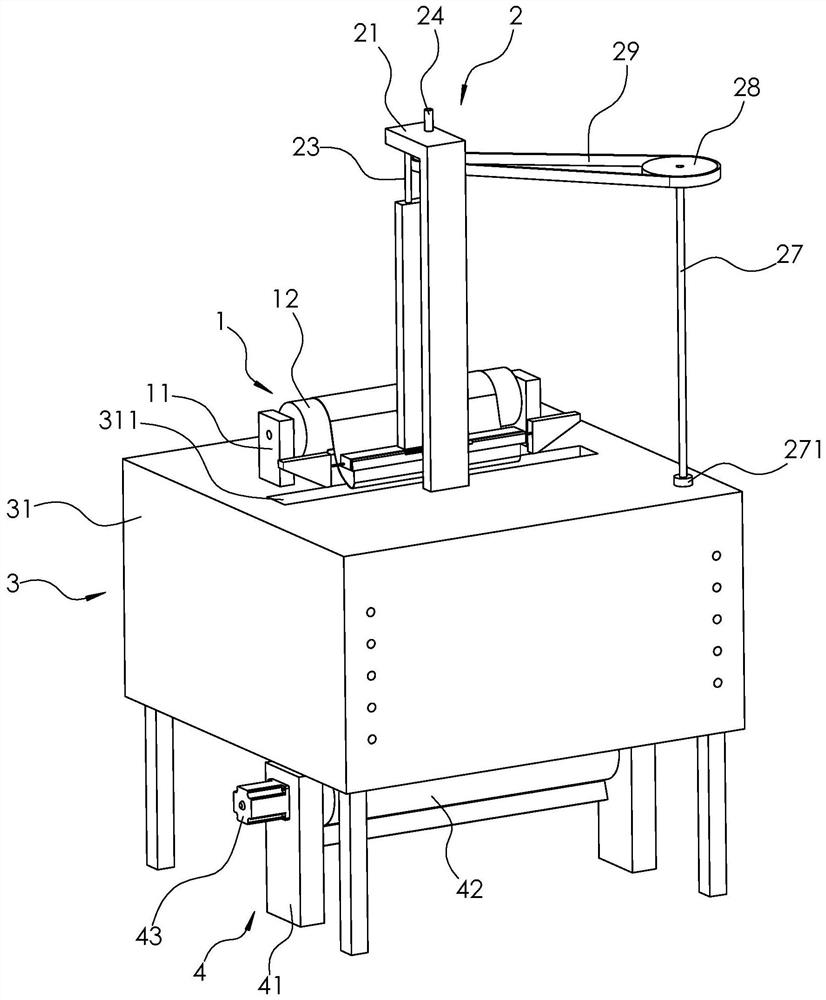 Setting machine and process thereof