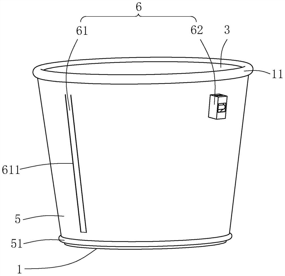 Polypropylene coated paper container capable of being used in microwaves and processing technology thereof