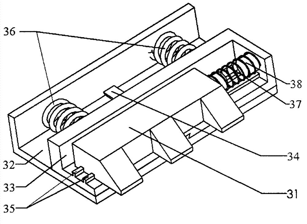 Vertical-lifting elevator anti-falling protection device