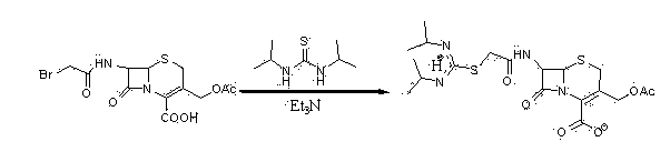 Preparation technology for cefathiamidine